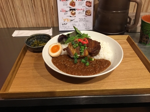 「角煮カレー 880円」@ロックなカレー屋 YASSカレーの写真