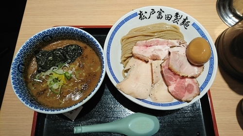 「濃厚特製つけ麺（￥1,050）」@松戸富田製麺 ららぽーとTOKYO-BAY店の写真
