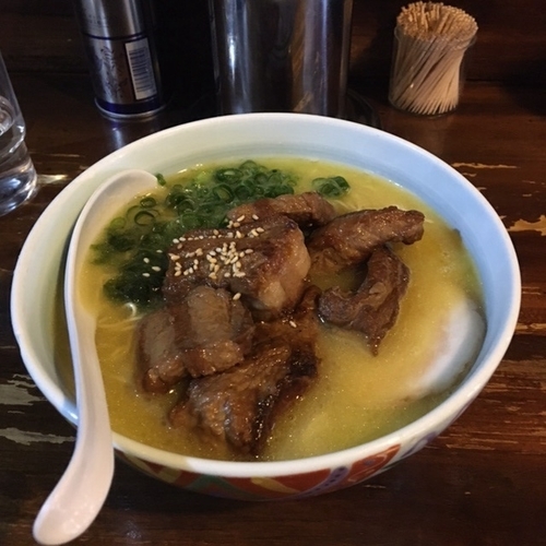 「角煮入り」@らーめん まる玉 両国店の写真