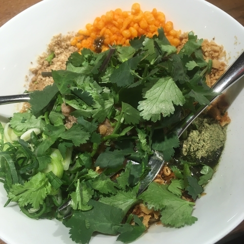 「本日のまぜそば」@まぜそば 三ツ星の写真