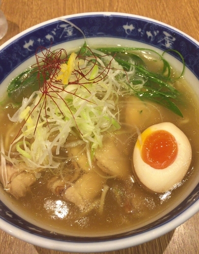 「鶏塩らーめん ¥880」@せたが屋 羽田国際空港店の写真