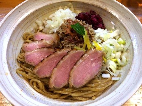 「鴨油そば（850円）＋鴨ロース４枚（300円）」@はりけんラーメン 南店の写真
