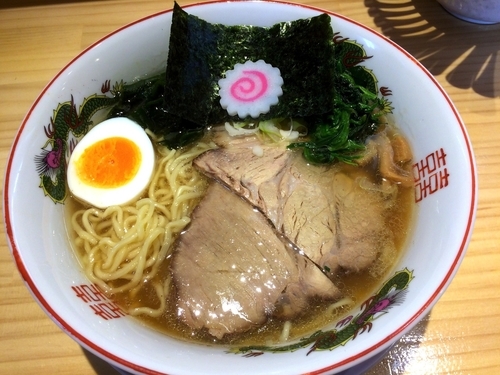 「昔ながらの中華そば（650円）」@麺ゃこもんの写真