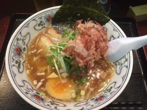「煮干しラーメン¥780」@にぼらや 西銀座通り店の写真