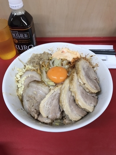 「辛まぜ」@らーめん 武丸の写真