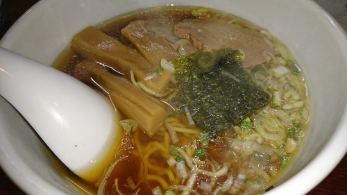 「ラーメンセット（ライス付き）￥　600」@ひなたやの写真