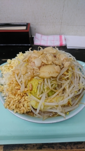 「豚入りラーメン 830円」@らーめん 蓮の写真