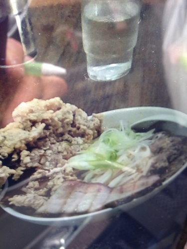 「ガッツリ濃厚豚骨醤油麺」@丹行味素 北新横浜本店の写真