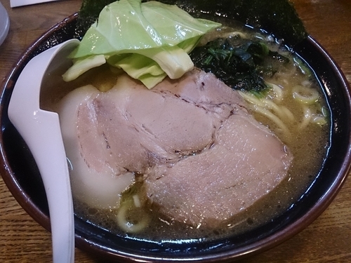 「いつも豚骨醤油 ﾛｰｽﾁｬｰｼｭｰ変更」@らあめん 寸八 総本店の写真