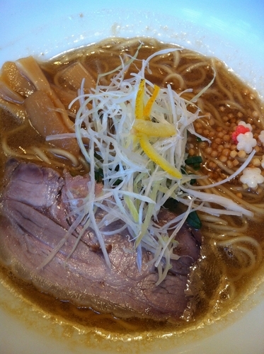 「らーめん（こってり）」@らーめんと甘味処 九月堂の写真