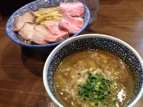「チャーシュー極濃煮干つけ麺 + 大盛」@煮干しつけ麺 宮元の写真