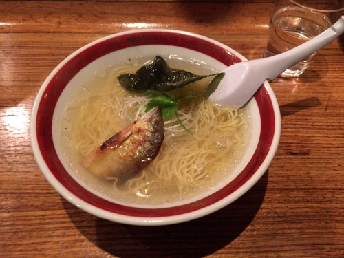 「鮎ラーメン」@鮎ラーメン 二子玉川店の写真