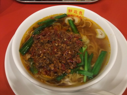 「台湾ラーメン（800円）」@郭 政良 味仙 東京神田店の写真