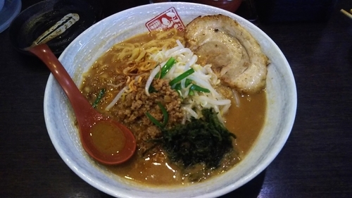 「伊勢味噌らーめん　+大盛　+炙りチャーシュー1枚」@麺場 田所商店 本店の写真