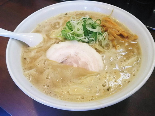 「味噌らーめん800円＋半ライス（無料）」@拉麺 梅太郎の写真