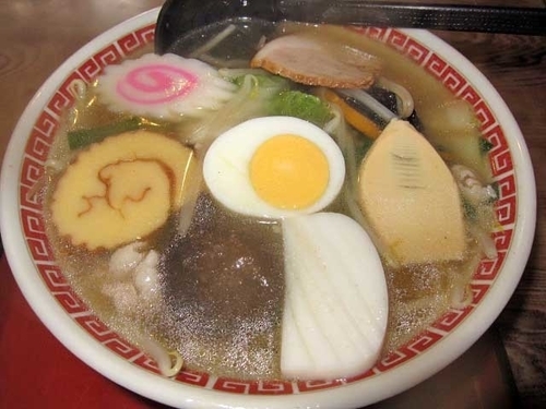 「五目中華ソバ　650円」@さかえやの写真