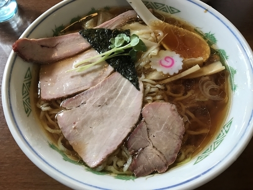 「ワンタンめん 大盛」@白河手打ち中華 孫市の写真