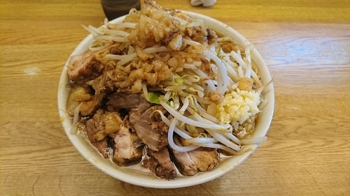 「豚ラーメン」@ラーメン荘 夢を語れの写真