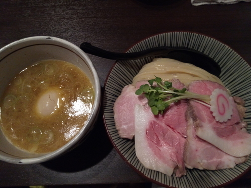 「特選鶏つけ麺＋大盛」@麺屋 NOROMAの写真