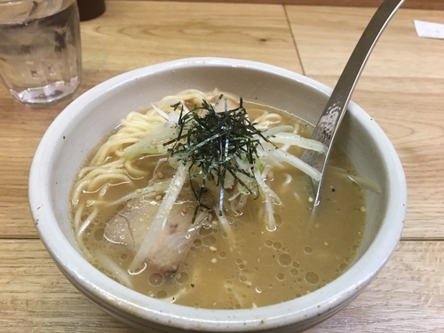 「ミニツナコツラーメン」@YUJI RAMENの写真