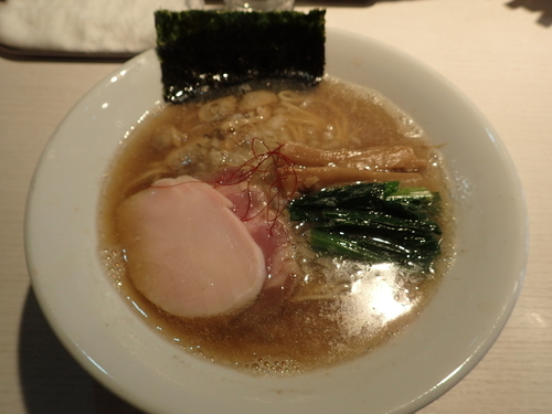 「『(3/28数量限定)あさり煮干しラーメン680円』」@煮干し中華そば 一燈の写真