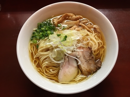 「鶏そば 大盛  730円」@麺屋 くまがいの写真