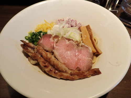 「(3/28限定)濃厚煮干し和えそば(800円)」@つけ麺 一燈の写真