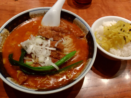 「ぱいこうだんだんめん1000円」@支那麺 はしご 銀座本店の写真
