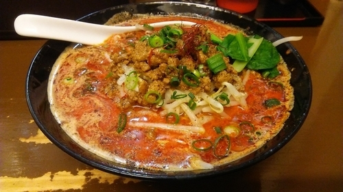 「赤担々麺 840円」@東京担々麺 ゴマ哲の写真