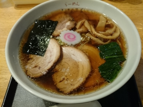「チャーシューめん」@らーめんななふくの写真
