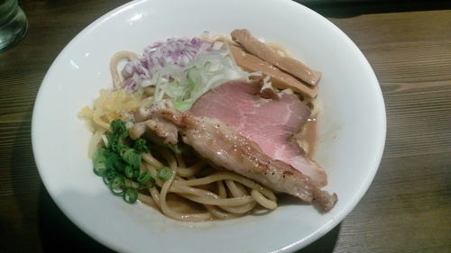 「濃厚煮干あえそば（800円）+中盛（50円）」@つけ麺 一燈の写真