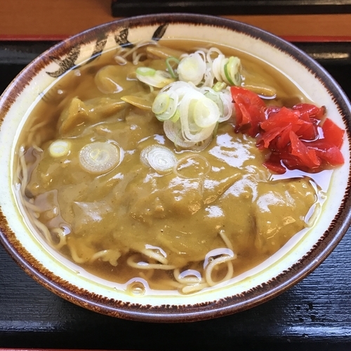 「カレー（￥440）」@そばよし 神谷町店の写真