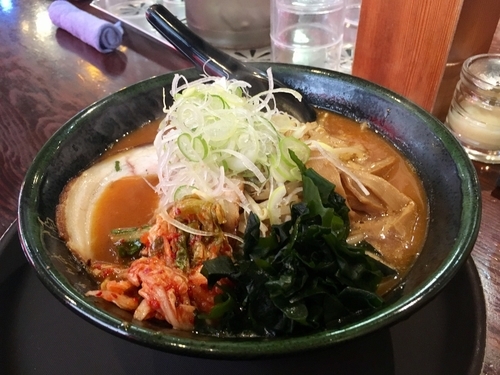 「キムチらーめん¥900」@北海道らーめん 味源 小平店の写真