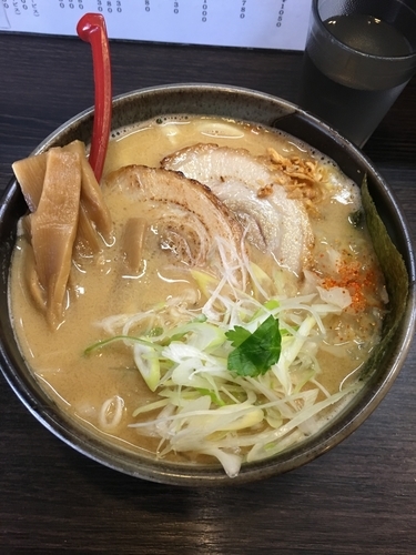 「味噌ラーメン780円+大盛無料」@つけめん 眞司 其のニの写真