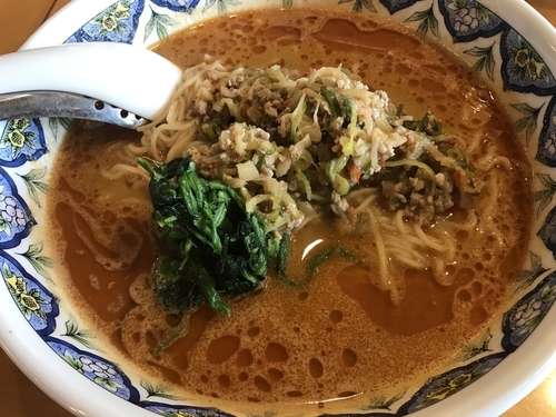 「タンタン麺」@中国ラーメン 揚州商人 田無店の写真