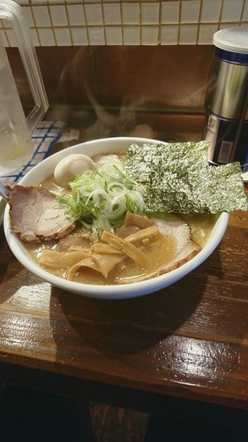 「特選みそ￥1080 餃子(3つ)￥200」@輝宗の写真