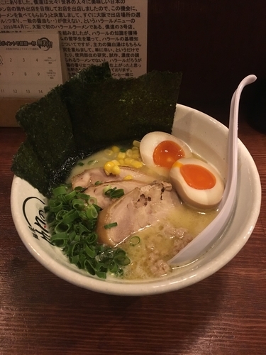 「鶏白湯麺」@麺屋 帆のる 新日本橋店の写真