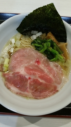 「鶏だし塩RAMEN」@RAMEN 火影 ラゾーナ川崎店の写真