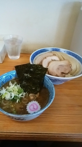 「特製つけ麺大盛り」@中華蕎麦 サンジの写真