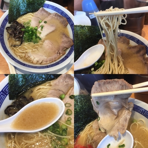 「ラーメン／￥680」@博多豚骨ラーメン田原の写真