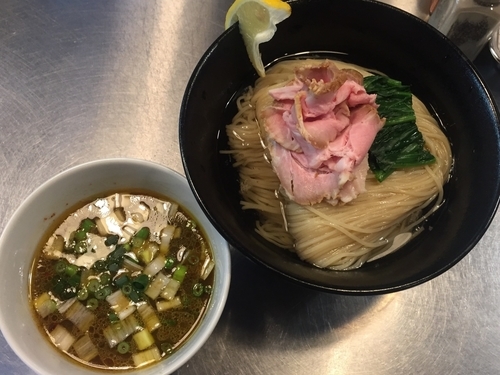 「[限定]鶏貝出汁つけ麺950円」@Bonito Soup Noodle RAIKの写真