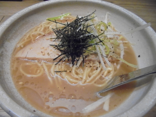 「ミニツナコツラーメン　５７０円」@YUJI RAMENの写真