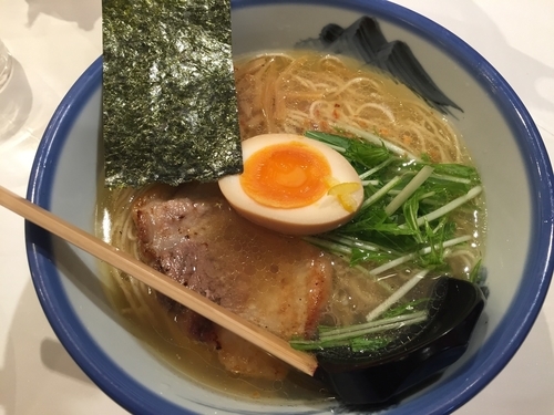 「柚子塩ラーメン」@AFURI 新宿ルミネの写真