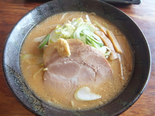 「濃厚味噌ラーメン720円(クーポンで570円)大盛無料」@北海道らぁめん 伝丸 我孫子店の写真