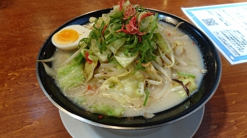 「ラーちゃんぽん+Cセット+他」@博多三氣 瑞穂店の写真