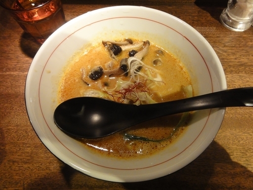 「きのこカレー担々麺」@ITADORI 四条富小路上ルの写真
