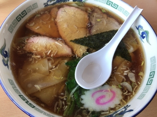 「ワンタン麺800円」@とらや分店 伏龍の写真