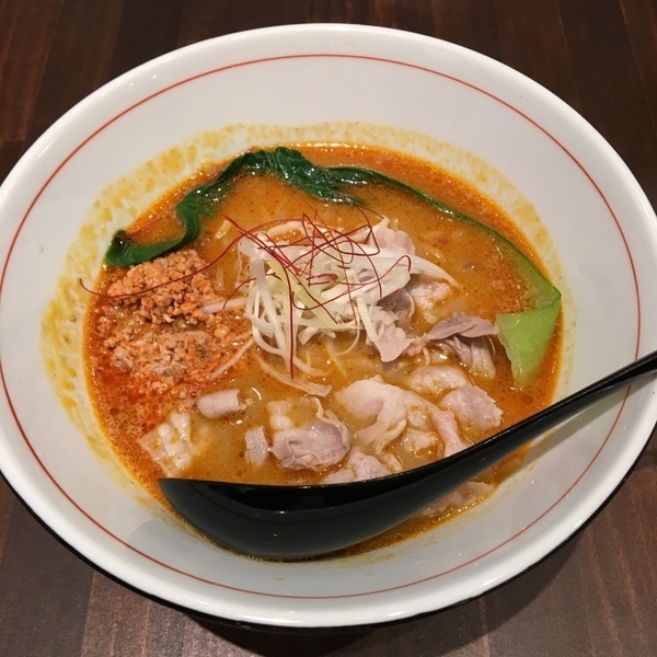 豚しゃぶカレー担々麺