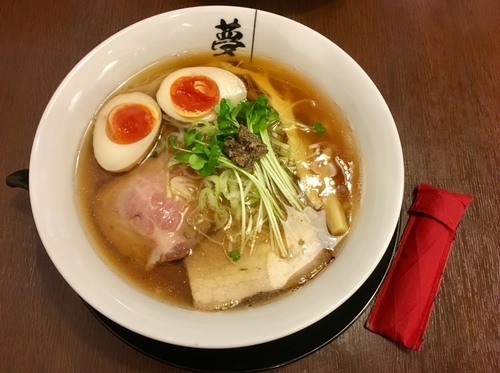 「トリュフ香る醤油」@彩色ラーメン きんせい総本家夢風の写真