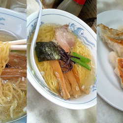 『しおらーめん+ギョーザ(￥540+430)』